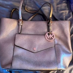 Michael Kors gold purse